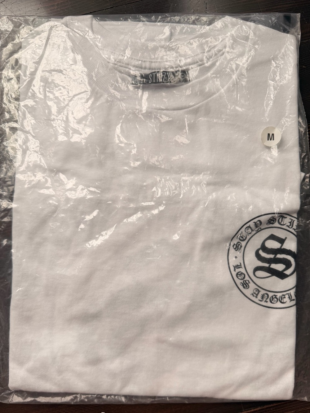 Stiiizy Stay Stiiizy Los Angeles T-Shirt White Size M NWT